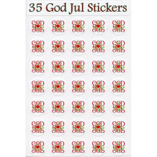 God Jul Stickers 